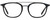 Front View of John Varvatos V378 Unisex Reading Glasses in Black Brown Tortoise Gunmetal 49 mm