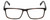 Front View of John Varvatos V404 Designer Single Vision Prescription Rx Eyeglasses in Gloss Dark Brown Demi Tortoise Havana Gunmetal Unisex Rectangular Full Rim Acetate 56 mm