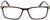 Front View of John Varvatos V408 Designer Reading Eye Glasses with Custom Cut Powered Lenses in Gloss Brown Beige Demi Tortoise Havana Black Unisex Rectangular Full Rim Acetate 58 mm