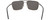 Top View of Police SPL965 Unisex Aviator Designer Sunglasses Gunmetal Matte Black/Grey 63 mm