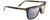 Top View of Chopard SCH294 Unisex Panthos Sunglasses Brown Tortoise Gunmetal/Grey Blue 57 mm