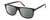 Profile View of Chopard SCH294 Designer Polarized Reading Sunglasses with Custom Cut Powered Smoke Grey Lenses in Gloss Dark Brown Tortoise Havana Gunmetal Unisex Panthos Full Rim Acetate 57 mm