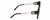 Side View of Escada SESD31-0722 Womens Designer Sunglasses in Tortoise Havana Gold/Brown 59mm