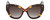 Front View of Furla SFU596-0714 Cat Eye Sunglasses Tortoise Havana & Black/Brown Gradient 52mm