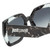 Close Up View of Just Cavalli SJC021V-096N Women Sunglasses Black Grey Crystal/Blue Gradient 53mm