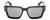 Front View of Philipp Plein SPP005M-700X Unisex Sunglasses Black & Gunmetal/Silver Mirror 57mm