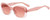 Profile View of Kate Spade CITIANI/G/S 35J Womens Sunglasses in Blush Crystal/Pink Gradient 53mm