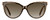 Front View of Kate Spade DAESHA/S 305 Cat Eye Sunglasses Brown Crystal Black Floral/Mocha 56mm