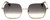 Front View of Kate Spade ELOY/F/S 35J Women's Sunglasses in Rose Gold/Grey Pink Gradient 59 mm
