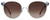 Front View of Kate Spade KIMBERLYN/G/S PJP Women's Sunglasses Blue Crystal/Brown Gradient 56mm