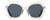 Front View of Elton John A-LIST Women's Sunglasses Pink Crystal Navy Gold/Polarized Blue 55 mm