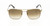 Front View of Police SPL890 Unisex Sunglasses Gold Copper Tortoise Havana/Brown Gradient 55 mm