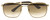 Close Up View of Police SPL890 Unisex Sunglasses Gold Copper Tortoise Havana/Brown Gradient 55 mm