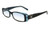 Calabria 840 Dazzles Crystals Eyeglasses in Blue :: Custom Left & Right