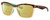 Profile View of Costa Del Mar Anaa Designer Polarized Reading Sunglasses with Custom Cut Powered Sun Flower Yellow Lenses in Shiny Retro Tortoise Havana Cream Mint Blue Ladies Panthos Full Rim Acetate 55 mm
