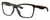 Profile View of Costa Del Mar Anaa Designer Single Vision Prescription Rx Eyeglasses in Shiny Olive Green Tortoise Havana Black Ladies Panthos Full Rim Acetate 55 mm