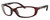 Profile View of Costa Del Mar Brine Designer Single Vision Prescription Rx Eyeglasses in Brown Tortoise Havana Black Unisex Oval Full Rim Acetate 59 mm