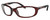 Profile View of Costa Del Mar BRINE READERS Designer Reading Eye Glasses in Brown Tortoise Havana Black Unisex Oval Full Rim Acetate 59 mm