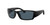 Close Up View of Costa Del Mar Corbina Unisex Designer Sunglasses Black/Polarized Gray 580P 62 mm Alternate 1