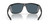 Front View of Costa Del Mar Ferg XL Unisex Designer Sunglasses Black/Polarized Gray 580P 62 mm Alternate 1