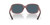 Front View of Costa Del Mar Gannet Women's Sunglasses Black Rose Gold/Polarized Gray 580P 58mm Alternate 1
