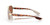 Side View of Costa Del Mar Loreto Sunglass Rose Gold/Polarized Copper Silver Mirror 580P 56mm