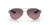 Front View of Costa Del Mar Loreto Women Sunglass Gold Pearl/Polarized Rose Gradient 580G 56mm