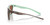 Side View of Costa Del Mar Panga Cat Eye Sunglasses Tortoise White/Polarized Copper 580P 56mm