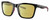 Profile View of Costa Del Mar Panga Designer Polarized Reading Sunglasses with Custom Cut Powered Sun Flower Yellow Lenses in Shiny Black Fuchsia Purple Ladies Cat Eye Full Rim Acetate 56 mm