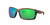 Close Up View of Costa Del Mar Reefton Unisex Sunglass Tortoise/Polarized Green Mirror 580P 64 mm Alternate 1