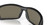 Profile View of Costa Del Mar Reefton Unisex Sunglasses in Black/Polarized Blue Mirror 580G 64mm Alternate 1