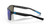 Side View of Costa Del Mar Rincon Unisex Sunglass Black Gray/Polarized Blue Mirror 580G 63 mm
