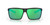 Front View of Costa Del Mar Rincon Unisex Sunglasses in Black/Polarized Green Mirror 580G 63mm