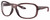 Profile View of Costa Del Mar Seadrift Designer Reading Eye Glasses in Urchin Purple Crystal Ladies Butterfly Full Rim Acetate 58 mm