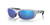 Profile View of Costa Del Mar Salt Break Unisex Sunglass Silver/Polarized Blue Mirror 580G 65 mm