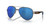 Profile View of Costa Del Mar South Point Sunglass Golden Pearl/Polarized Blue Mirror 580P 59 mm