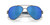 Close Up View of Costa Del Mar South Point Sunglass Golden Pearl/Polarized Blue Mirror 580P 59 mm