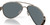 Profile View of Costa Del Mar South Point Sunglass Golden Pearl/Polarized Blue Mirror 580P 59 mm Alternate 1