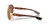 Side View of Costa Del Mar South Point Unisex Sunglasses Gold/Polarized Gold Mirror 580G 59mm