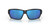 Front View of Costa Del Mar Tuna Alley Unisex Sunglasses Black/Polarized Blue Mirror 580G 62mm