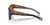 Side View of Costa Del Mar Waterwoman Cat Eye Sunglass Brown/Polarized Green Mirror 580P 55mm