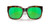 Close Up View of Costa Del Mar Waterwoman Cat Eye Sunglass Brown/Polarized Green Mirror 580P 55mm