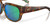 Top View of Costa Del Mar Waterwoman Cat Eye Sunglass Brown/Polarized Green Mirror 580P 55mm
