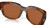Profile View of Costa Del Mar Waterwoman Cat Eye Sunglass Brown/Polarized Green Mirror 580P 55mm Alternate 1