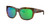 Close Up View of Costa Del Mar Waterwoman Cat Eye Sunglass Brown/Polarized Green Mirror 580P 55mm Alternate 1