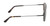 Side View of American Optical Checkmate Unisex Pilot Sunglasses Black Tortoise/G15 Green 56mm