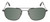 Front View of American Optical Checkmate Sunglasses in Black Tortoise/Polarized G15 Green 56mm