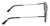 Side View of American Optical Checkmate Sunglasses in Black Tortoise/Polarized G15 Green 56mm