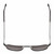 Top View of American Optical Checkmate Sunglasses in Black Tortoise/Polarized G15 Green 56mm