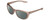 Profile View of Columbia C520S WILDBERRY Designer Polarized Sunglasses with Custom Cut Smoke Grey Lenses in Wildberry Pink Brown Frosted Crystal Ladies Oval Full Rim Acetate 58 mm